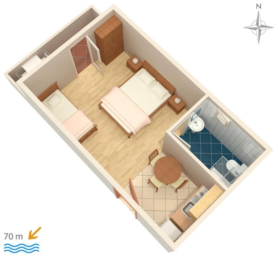 Apartments By The Sea Mandre, Pag - 3084 Kolan Extérieur photo
